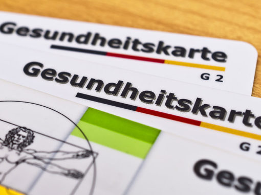 Gesundheitskarte nicht vergessen.